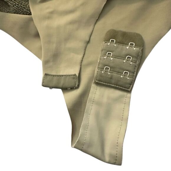 JONATHAN SIMKHAI STANDARD Channing Bodysuit in Eucalyptus Size small - Picture 7 of 12